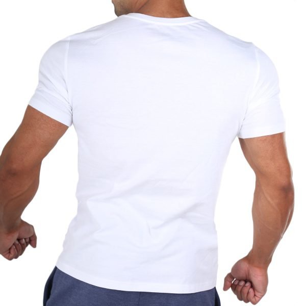 Athletico Men Tshirt White Back